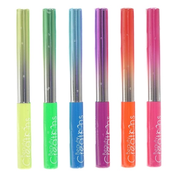 BEAUTY CREATIONS DARE TO BE BRIGHT 6 PIECE EYELINER SET - Picture 3 of 7